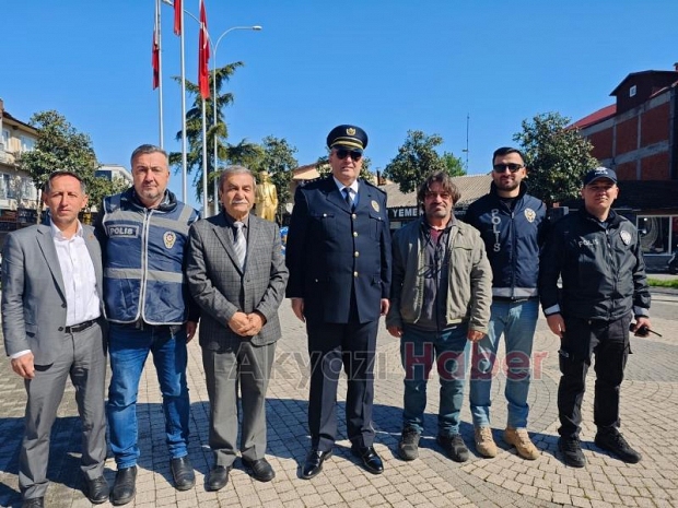 Polis Haftasında Akyazı’da Kalpler Bir Oldu