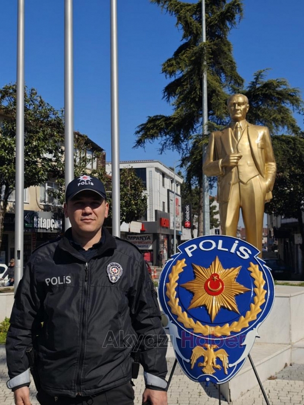 Polis Haftasında Akyazı’da Kalpler Bir Oldu
