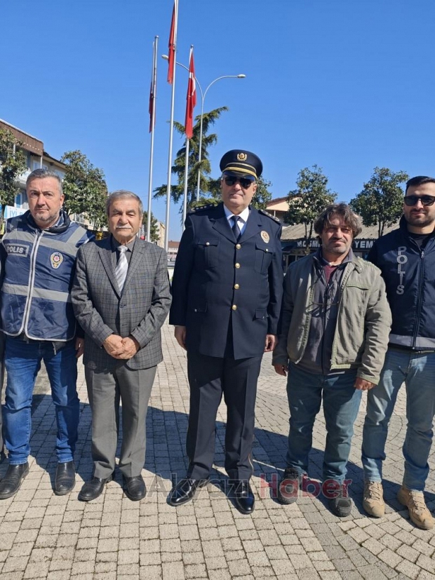 Polis Haftasında Akyazı’da Kalpler Bir Oldu