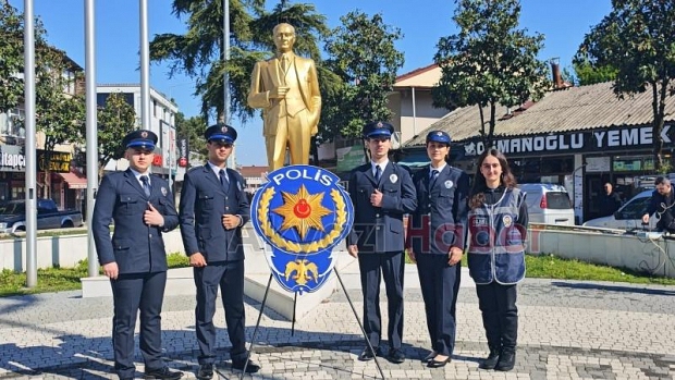 Polis Haftasında Akyazı’da Kalpler Bir Oldu