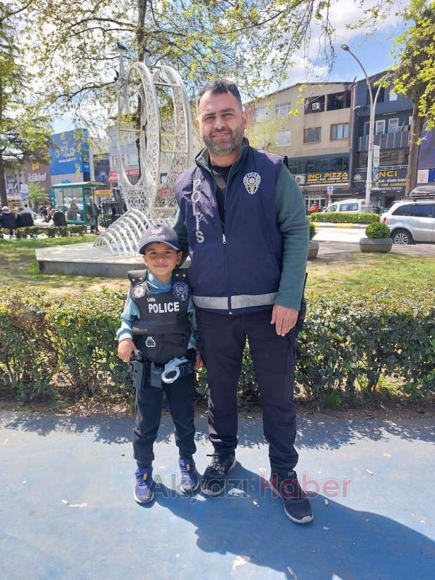 Polis Haftasında Akyazı’da Kalpler Bir Oldu