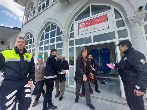 Polis Haftasında Akyazı’da Kalpler Bir Oldu