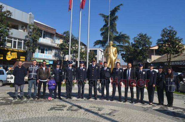 Polis Haftasında Akyazı’da Kalpler Bir Oldu