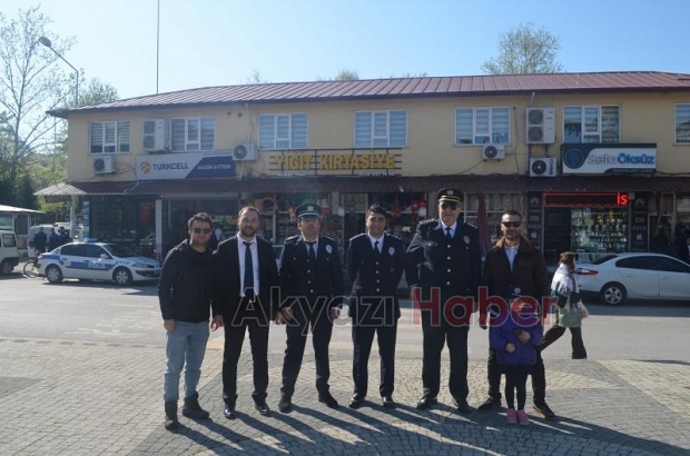 Polis Haftasında Akyazı’da Kalpler Bir Oldu