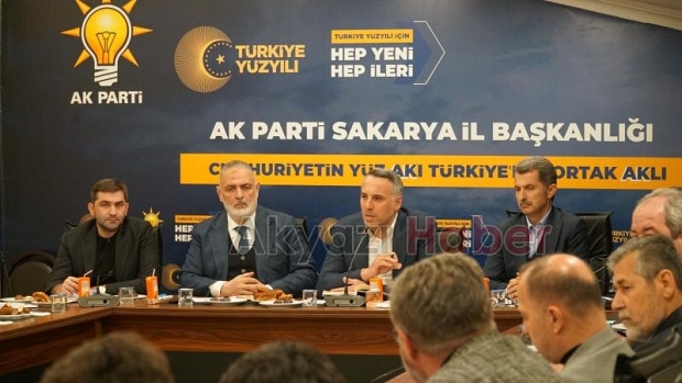 AK Parti Sakarya'da İlçe Başkanları toplantısı