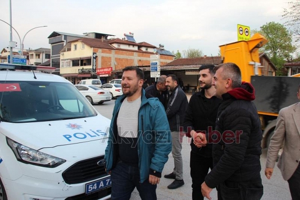Kavga ihbarına giden polislere sürpriz kutlama