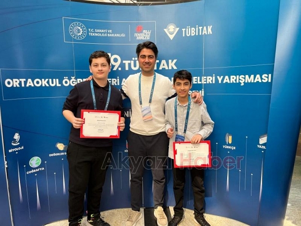 Huzeyfe ve Gökhan'dan büyük başarı