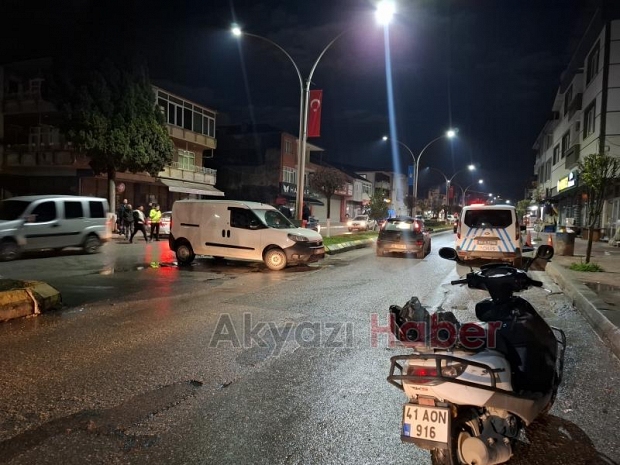 Ada Caddesi'nde kaza