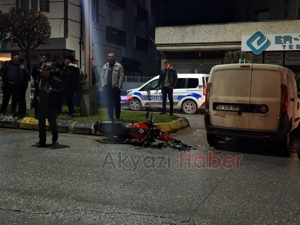 Ada Caddesi'nde kaza