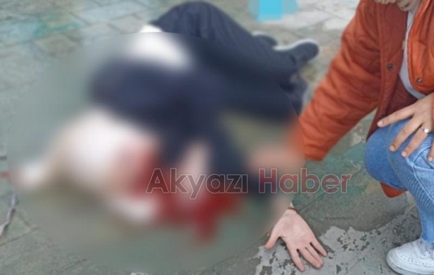 İş merkezinin ikinci katından düşen kadın ağır yaralandı