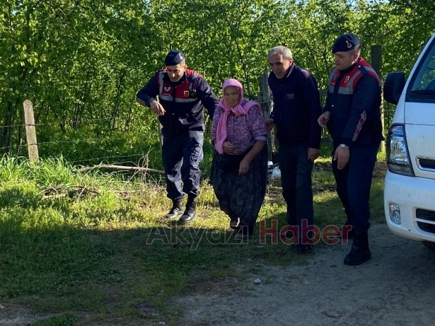 Kocaali'de kaybolan yaşlı kadın bulundu