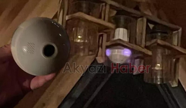 Bungalovda gizli kamera bulunmuştu, onun telefonunda çıktı