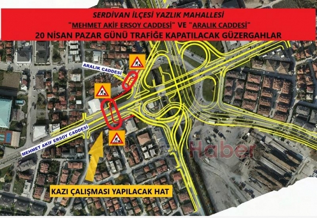 Dikkat o cadde trafiğe kapatılacak