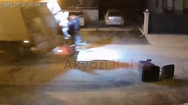 Vatandaş kamerası kaydetti