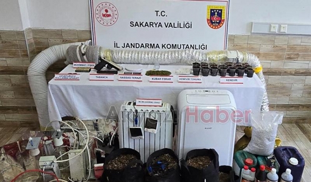 Sakarya'da uyuşturucu operasyonları
