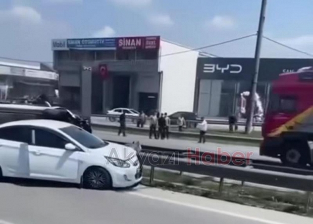 D650'de Korkutan Kaza kazazedelerin yardımına koştular.