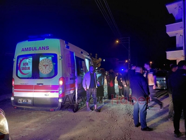 Yangında mahsur kalanlar kurtarıldı