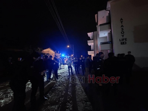Yangında mahsur kalanlar kurtarıldı