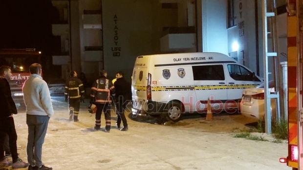 6 kişinin ölümden döndüğü yangında daire kül oldu!