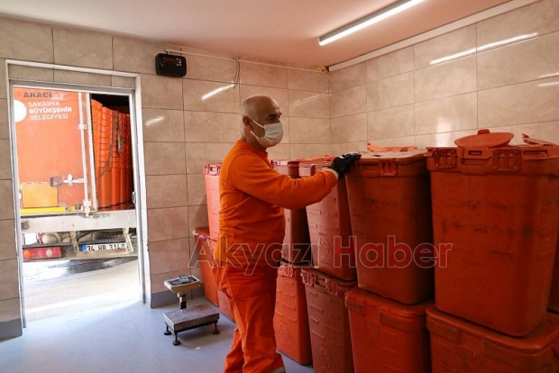 Sakarya'da 3 ayda 415 ton tıbbi atık bertaraf edildi