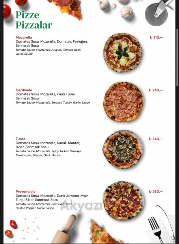 Akyazı'da Gerçek İtalyan Lezzeti: Pizzeria İl Capitano!