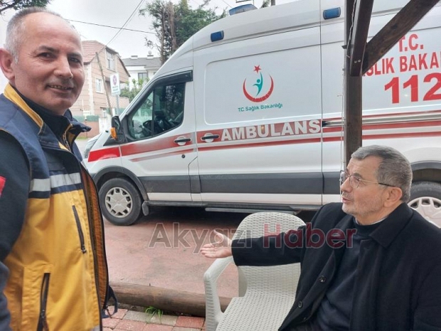 Recep Yıldırım dan 112 personeline ziyaret