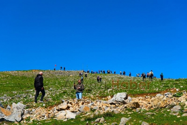 Doğa yürüyüşlerinde rota bu kez Dikmen Yaylası’ydı