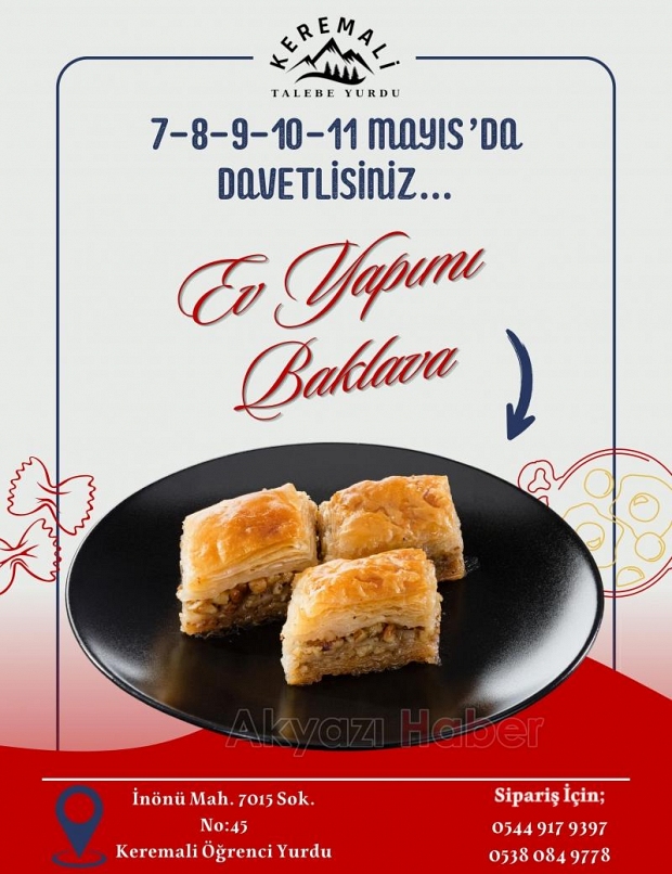 Keremali Öğrenci Yurdu’nda Büyük Kermes Başladı!
