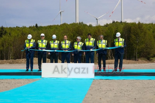 Sakarya'daki RES yatırımının açılışını Cumhurbaşkanı Erdoğan yaptı