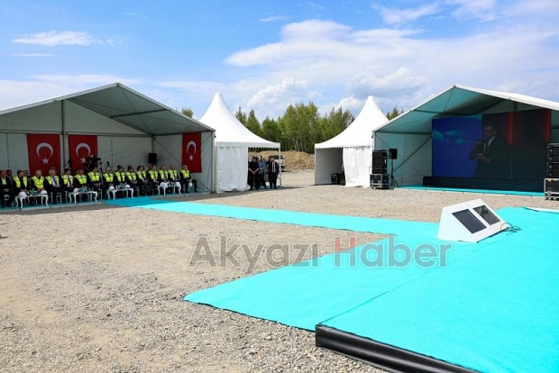 Sakarya'daki RES yatırımının açılışını Cumhurbaşkanı Erdoğan yaptı