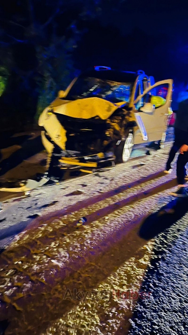 Sipariş götüren moto kurye kazada öldü
