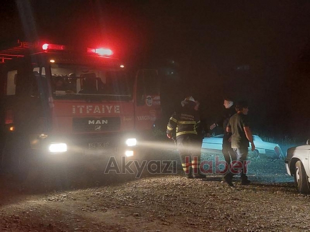 Ehliyetsiz gencin panik kaçışı kazayla bitti