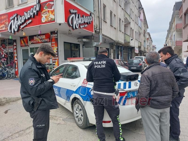 Ada Caddesinde kaza 1 yaralı