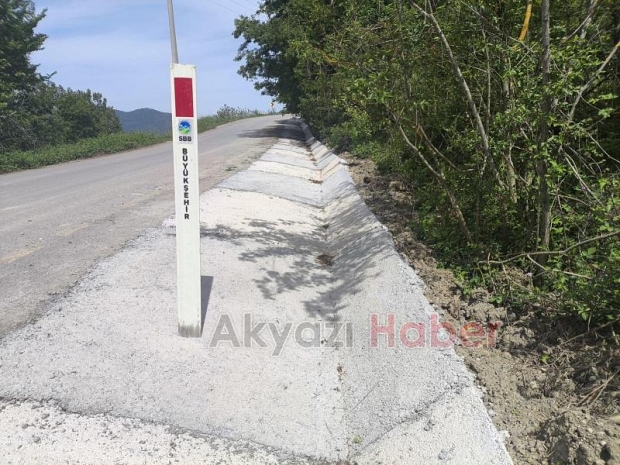 Büyükşehir Akyazı'da  mahalleye v kanal