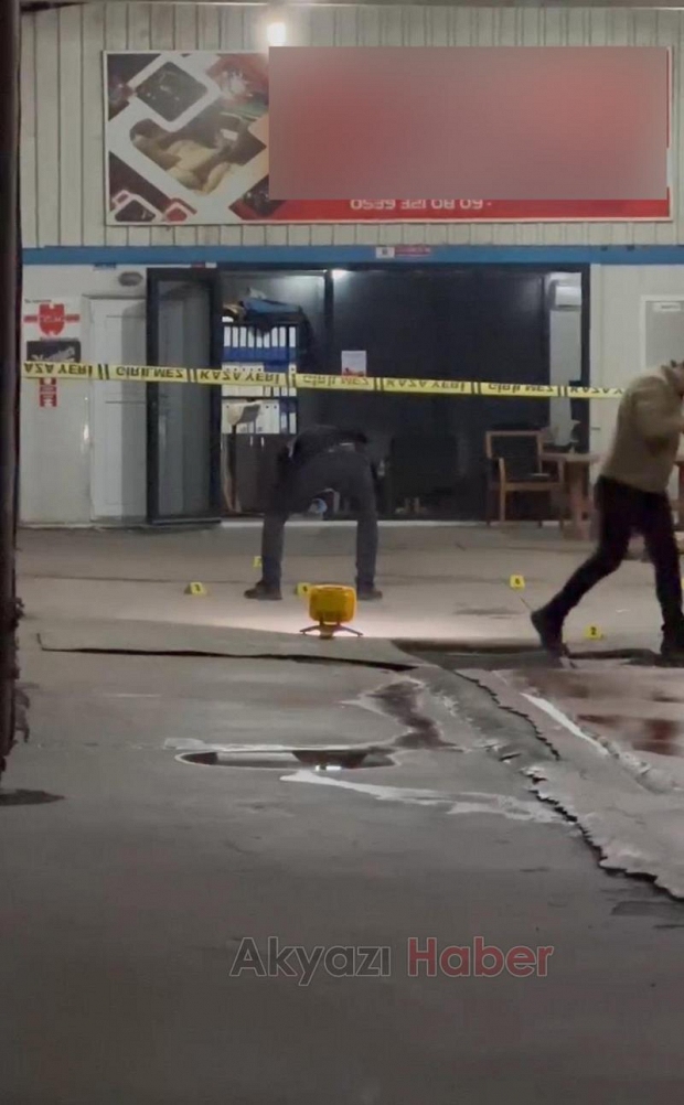 Pazarköy Caddesi'nde silahlı saldırı