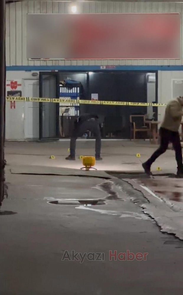 Pazarköy Caddesi'nde silahlı saldırı