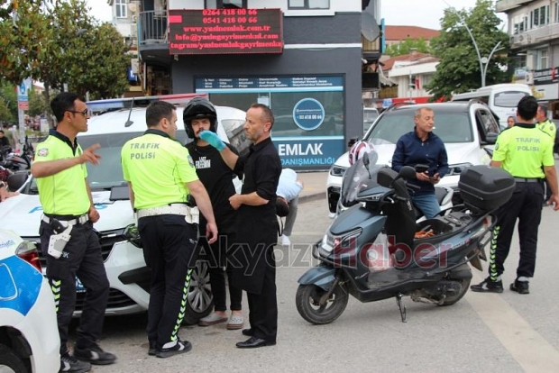 Akyazı'da Motosikletlere Sıkı Takip! Kural Tanımayanlara Ceza Yağdı.