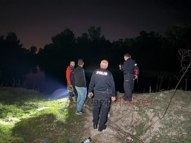 Nehirde çırpınırken görüldü; Ekipler suda onu arıyor