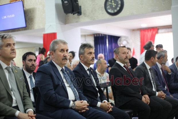 BBP Genel Başkanı Destici Akyazı'da İlçe Kongresine katıldı, bina açılışı yaptı