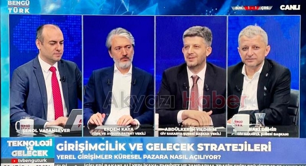 Girişimci İş Adamları Vakfı (GİV) Sakarya Şubesi Bengü Türk'te Özel Yayına katıldı
