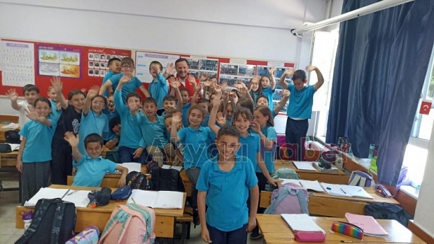 Nevruz Banoğlu İlkokulu'ndan Gazzeli çocuklar için anlamlı yardım