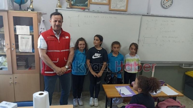 Nevruz Banoğlu İlkokulu'ndan Gazzeli çocuklar için anlamlı yardım