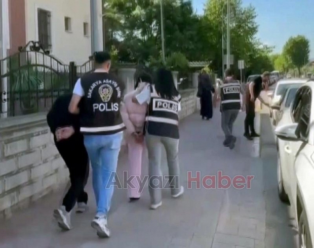 Fuhuş yapılan otele baskın yapıldı