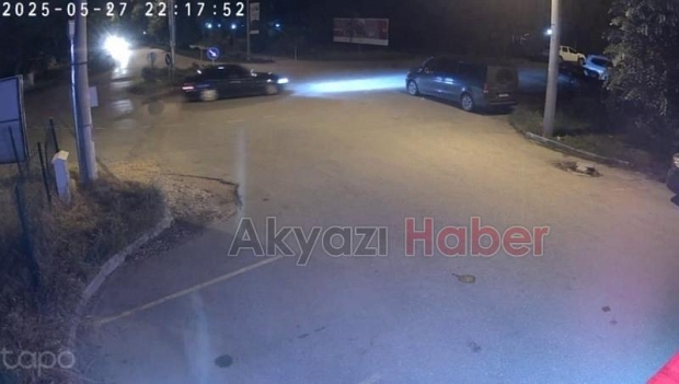 Drift atarken ağaca çarptı: 3 yaralı