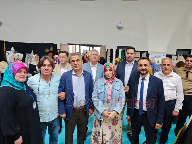 Kadın Gücü ve Sanatın Buluşması Akyazı HEM de Anlamlı Sergi