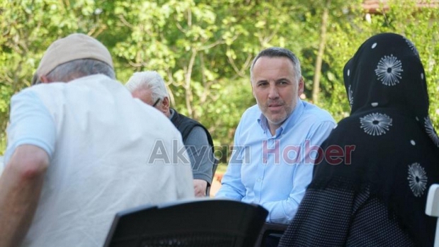 Yunus Tever Karapürçek'te vatandaşlarla buluştu
