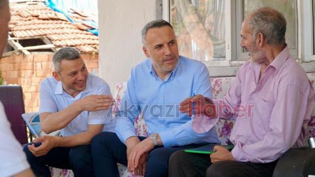 Yunus Tever Karapürçek'te vatandaşlarla buluştu
