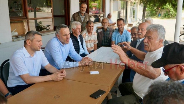 Yunus Tever Karapürçek'te vatandaşlarla buluştu
