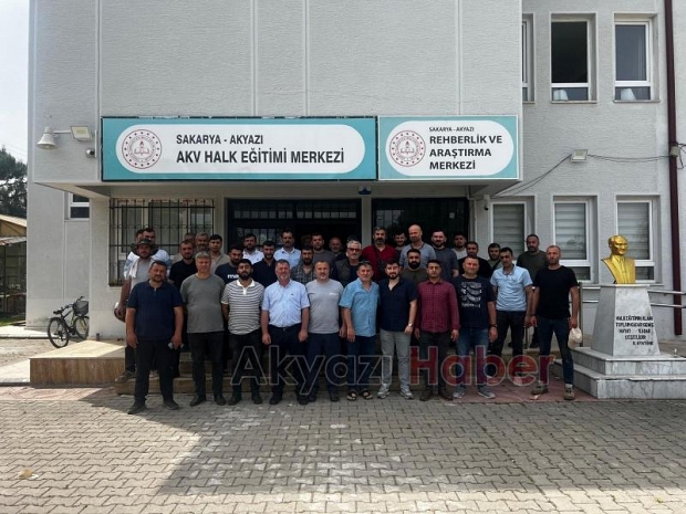 Akyazı Halk Eğitim'in Düzenlediği Kurban Kesim Kursu Sona Erdi