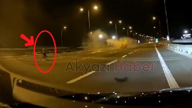 Kaza yapan araçtan yola fırlayan çocuğun tedavisi sürüyor
